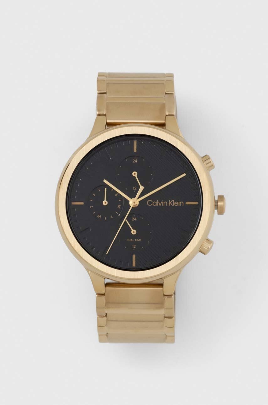 

Часовник Calvin Klein 25200240 дамски в златисто, Злато