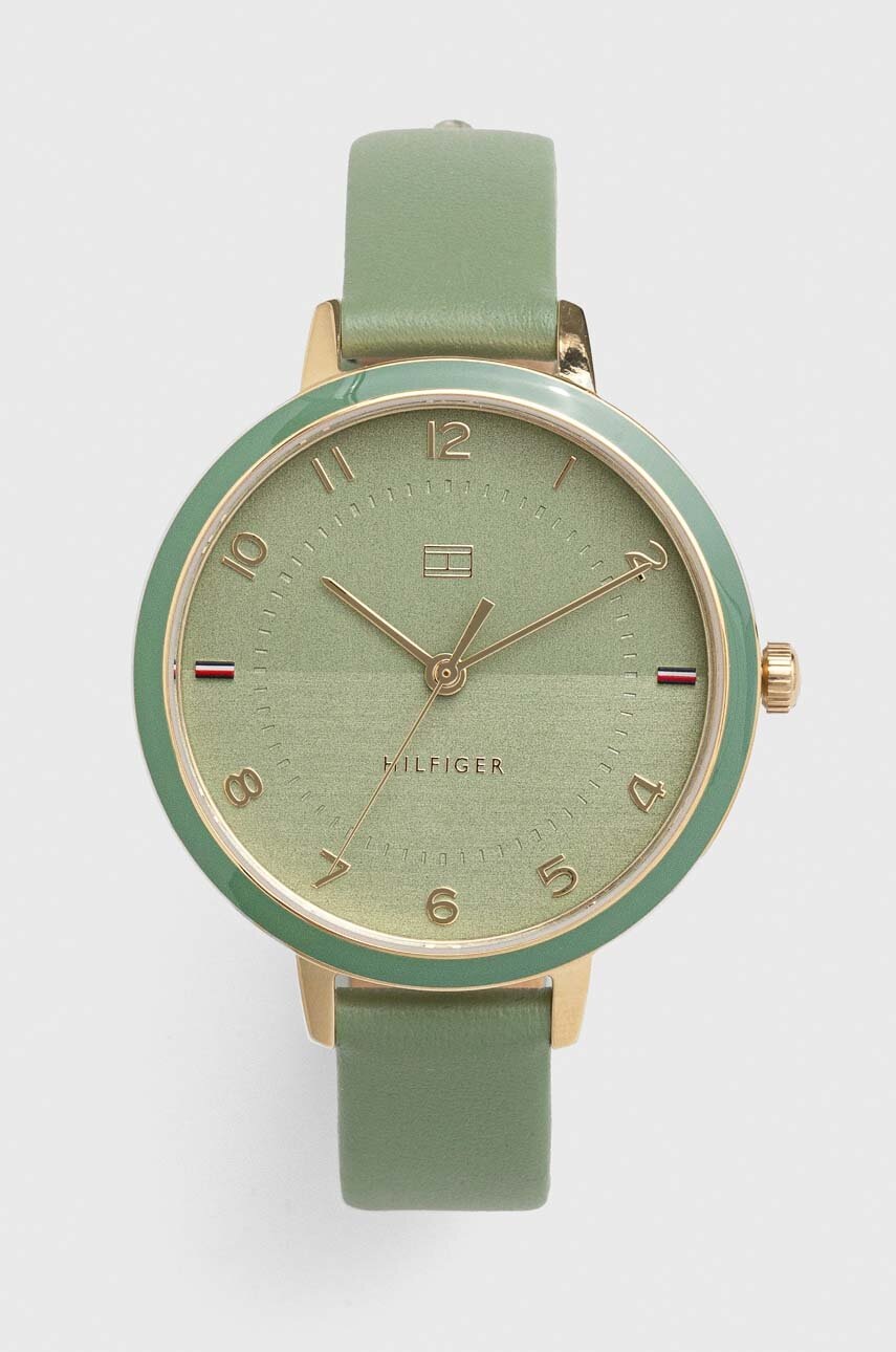 

Годинник Tommy Hilfiger жіночий колір зелений