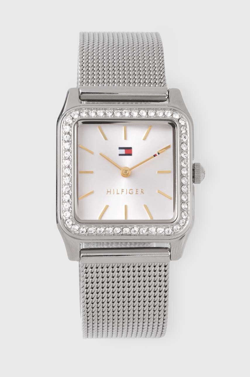 

Часовник Tommy Hilfiger дамски в сребристо, Сребърен