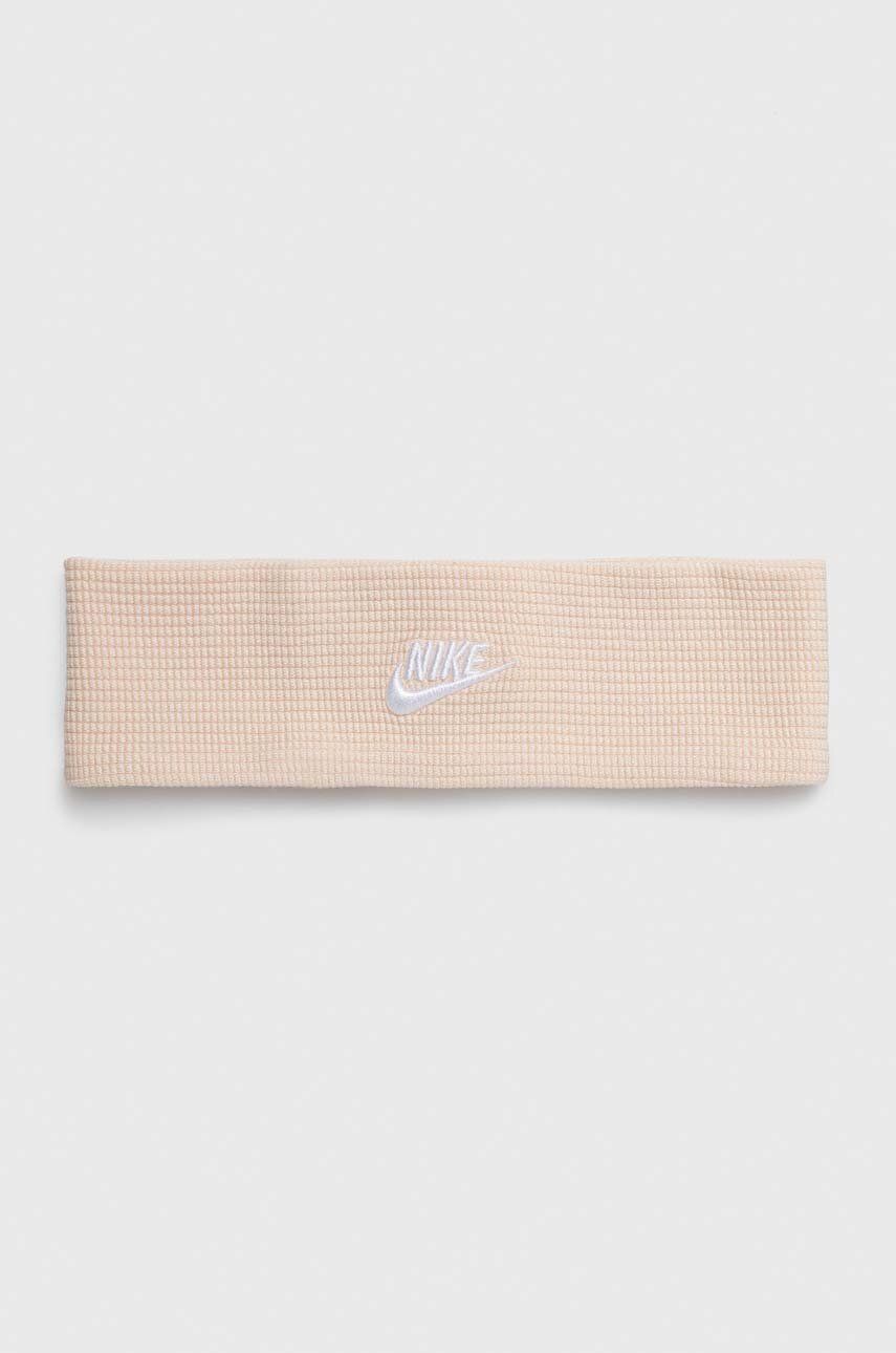 Nike Bentita Pentru Cap Waffle Culoarea Bej