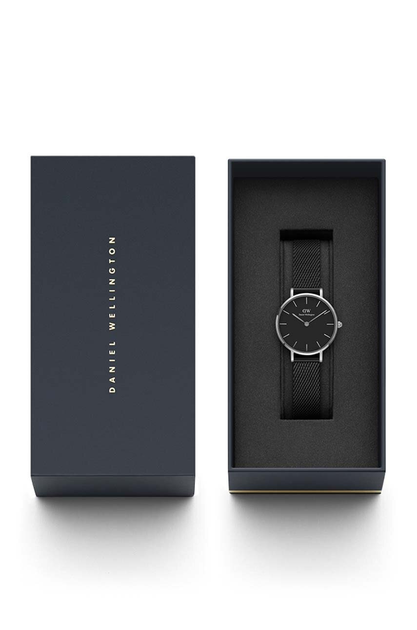 Daniel Wellington Ceas Petite 28 Ashfield Femei, Culoarea Negru