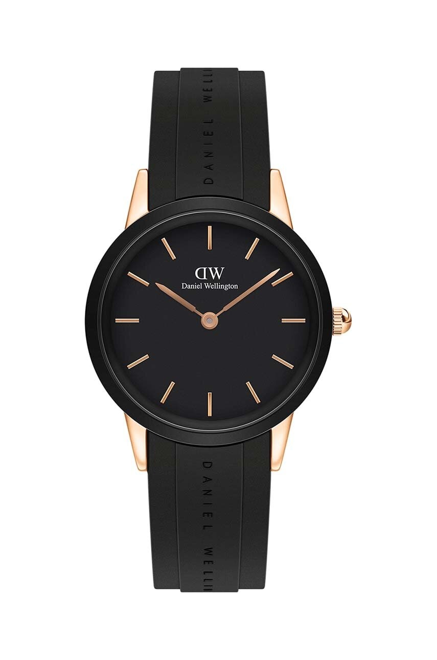 Daniel Wellington ceas Iconic Motion femei, culoarea negru