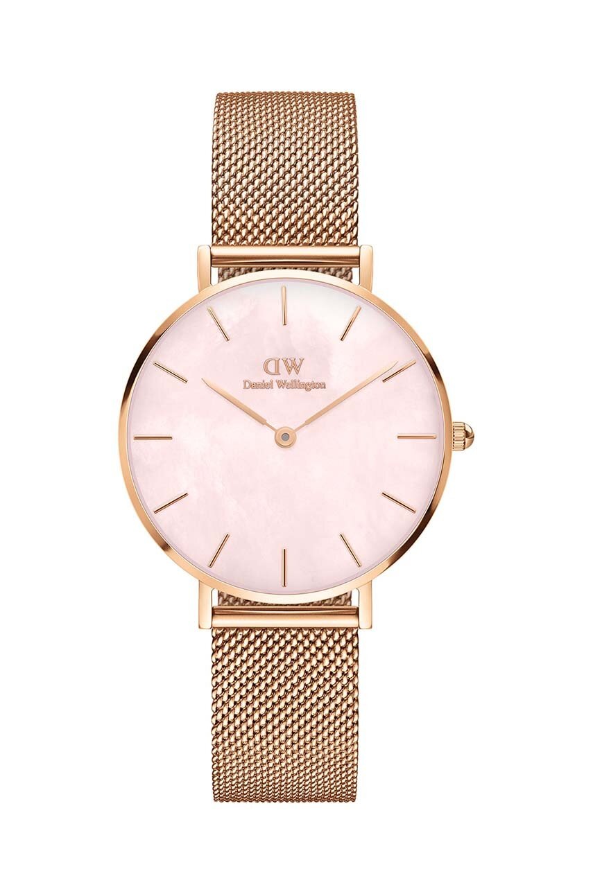 Levně Hodinky Daniel Wellington Petite 32 Melrose růžová barva