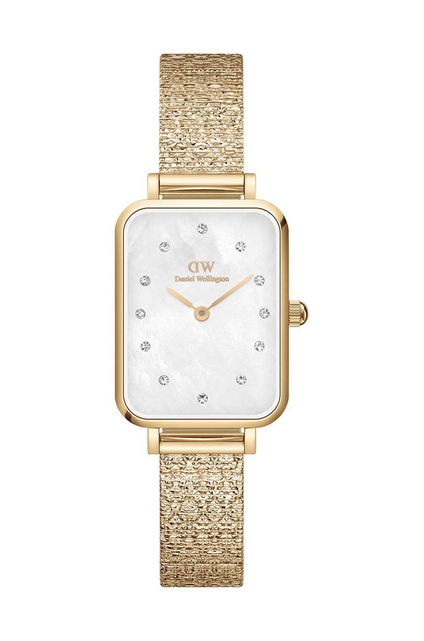 Daniel Wellington Ceas Quadro 20x26 Lumine Femei, Culoarea Auriu