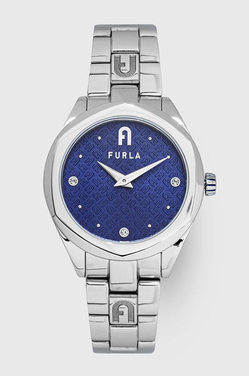 Furla ceas femei, culoarea argintiu