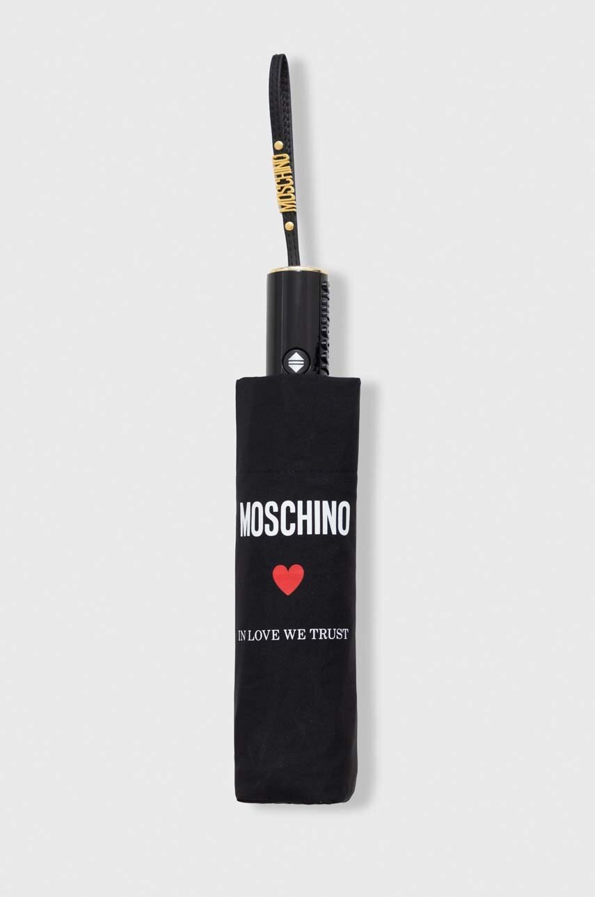 Парасоля Moschino колір чорний 