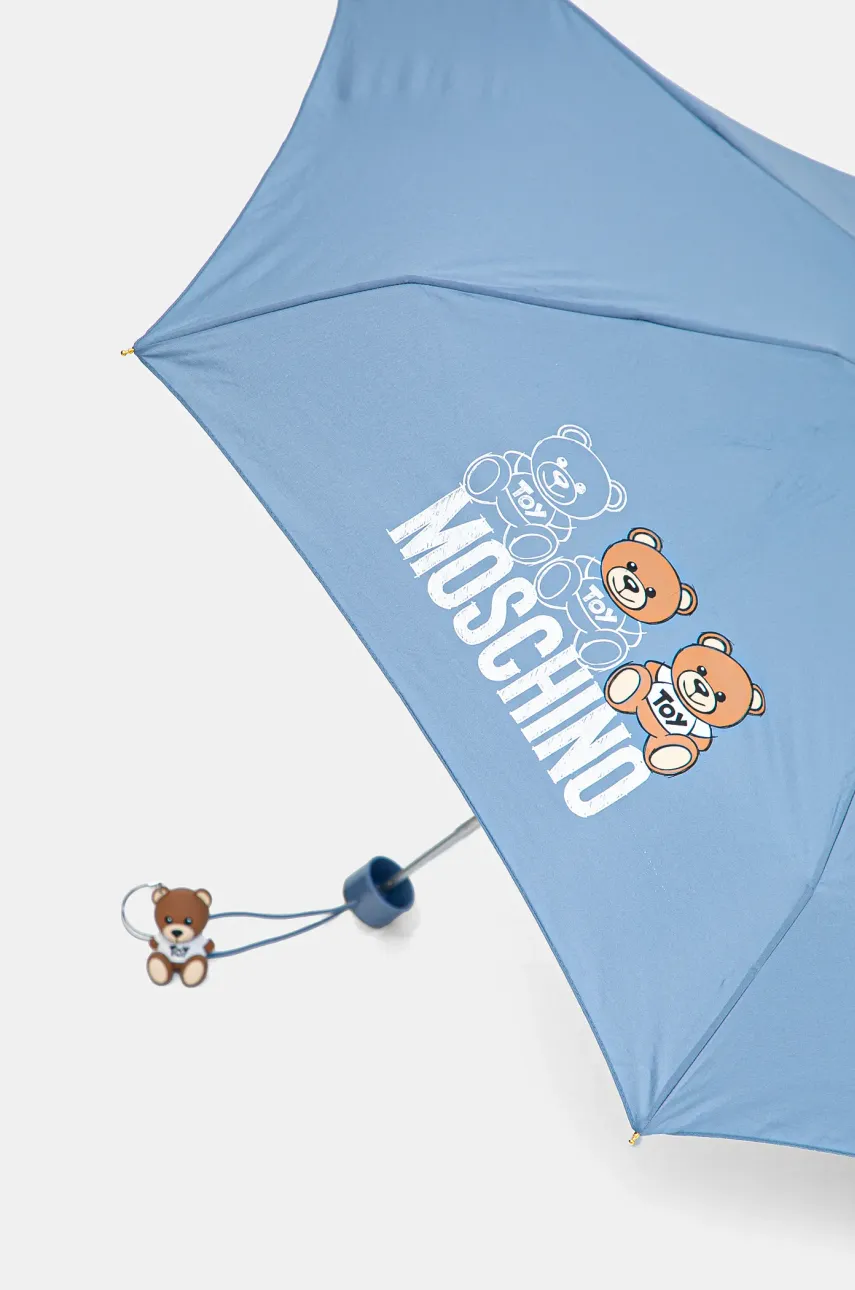 Зонтик Moschino цвет чёрный 8061 SUPERMINIA Зонтик Moschino цвет чёрный 8061 SUPERMINIA