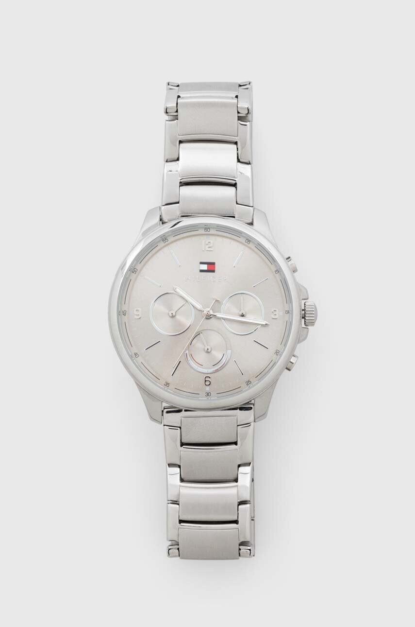

Часы Tommy Hilfiger женский цвет серебрянный