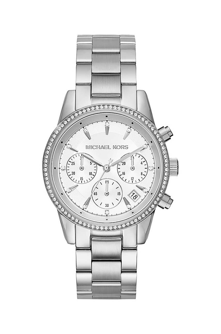 

Часовник Michael Kors дамски в сребристо, Сребърен