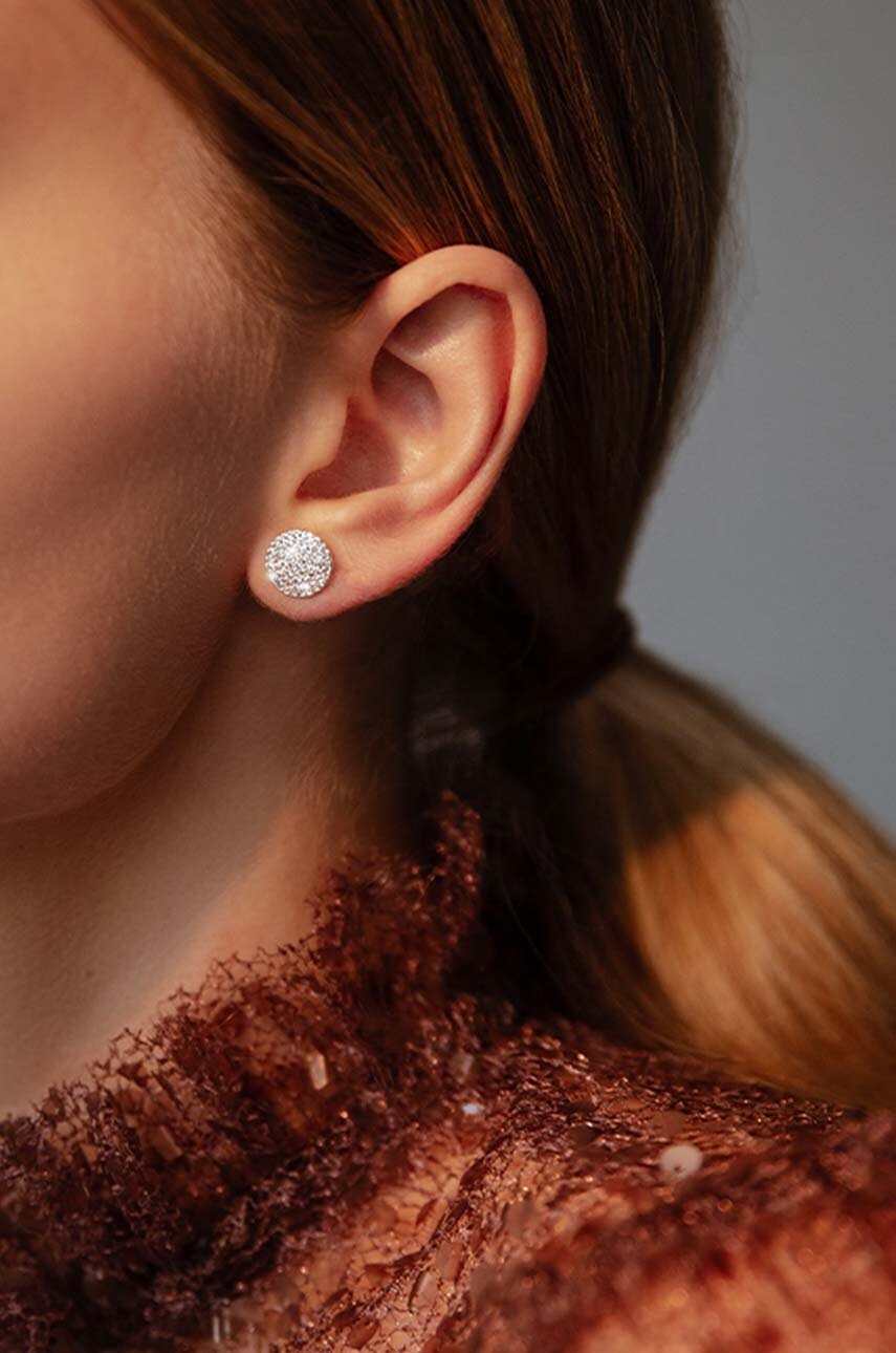 Επάργυρα σκουλαρίκια Lilou Microsetting φωτογραφία