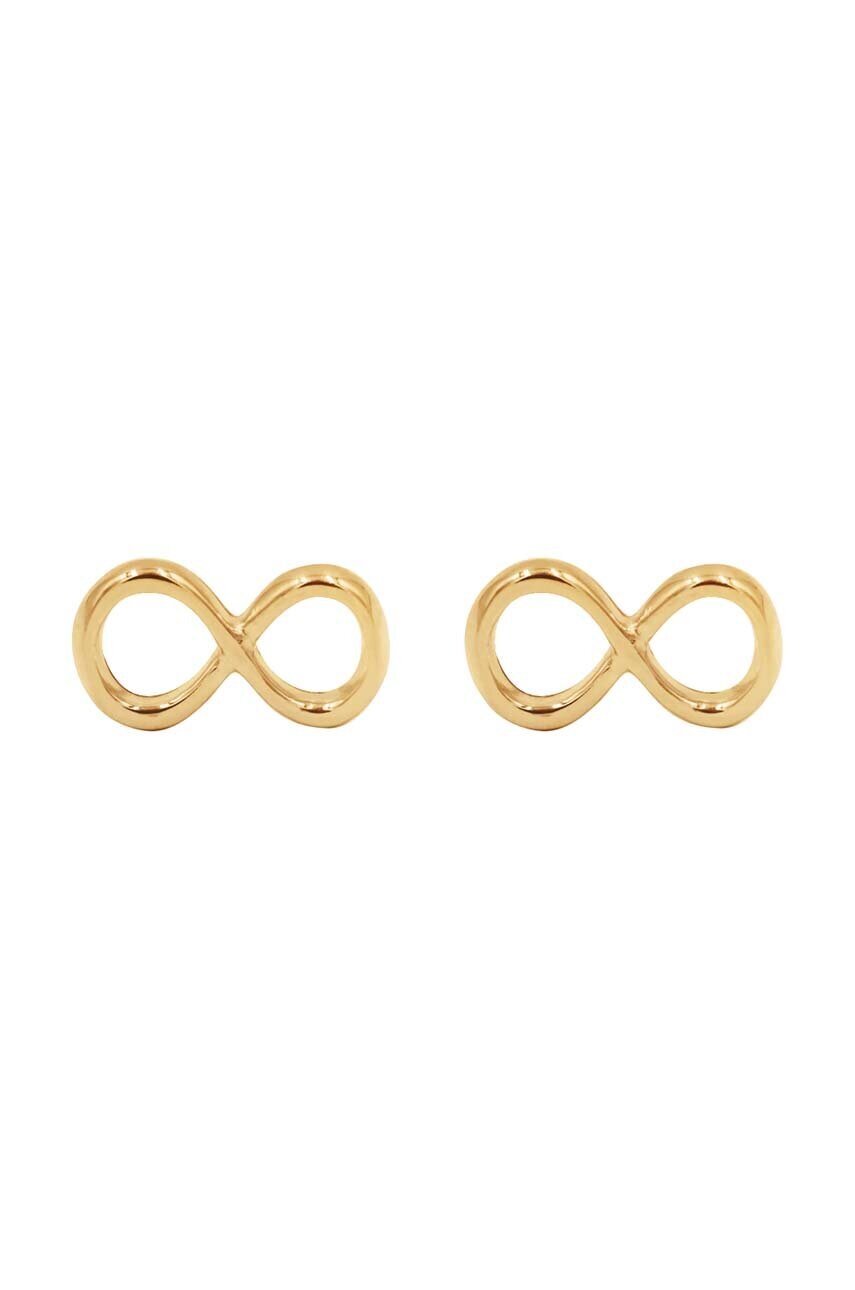 Levně Zlaté náušnice Lilou Infinity K/32/8/ZZ