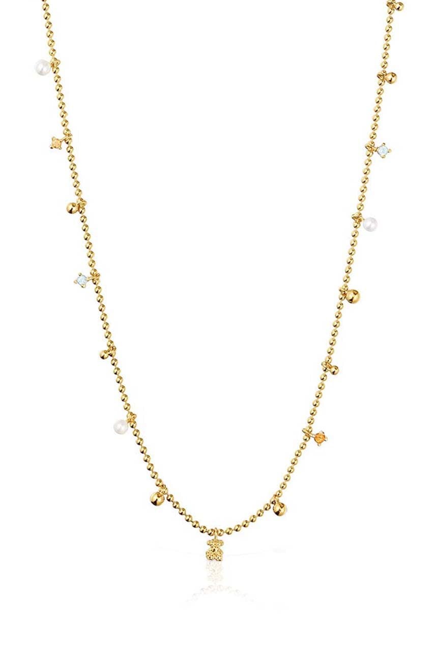 Tous colier din argint placat cu aur 1004099300