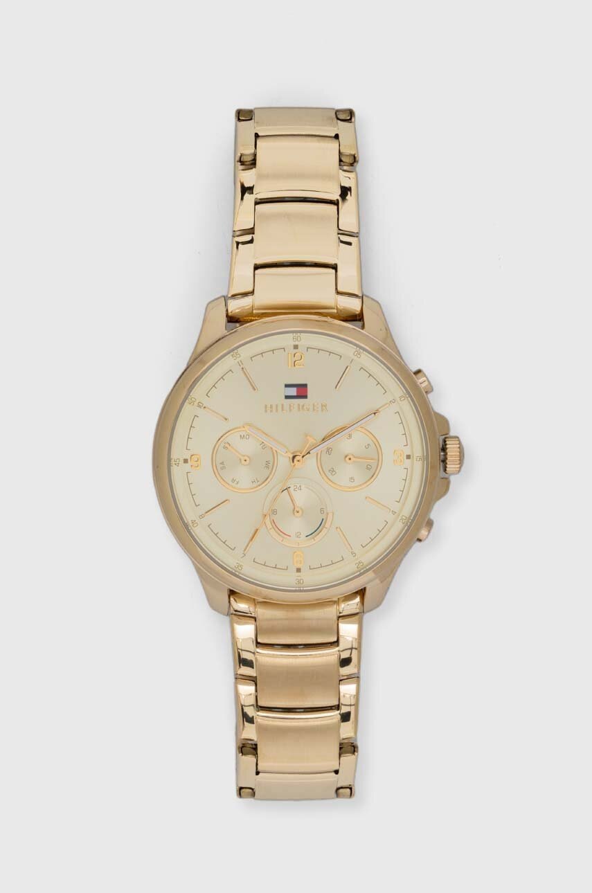 

Часовник Tommy Hilfiger дамски в златисто, Злато