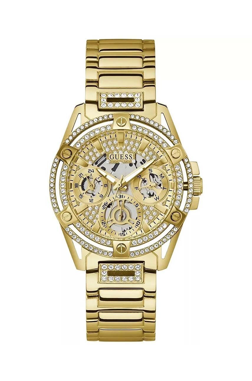 

Часовник Guess дамски в златисто, Злато