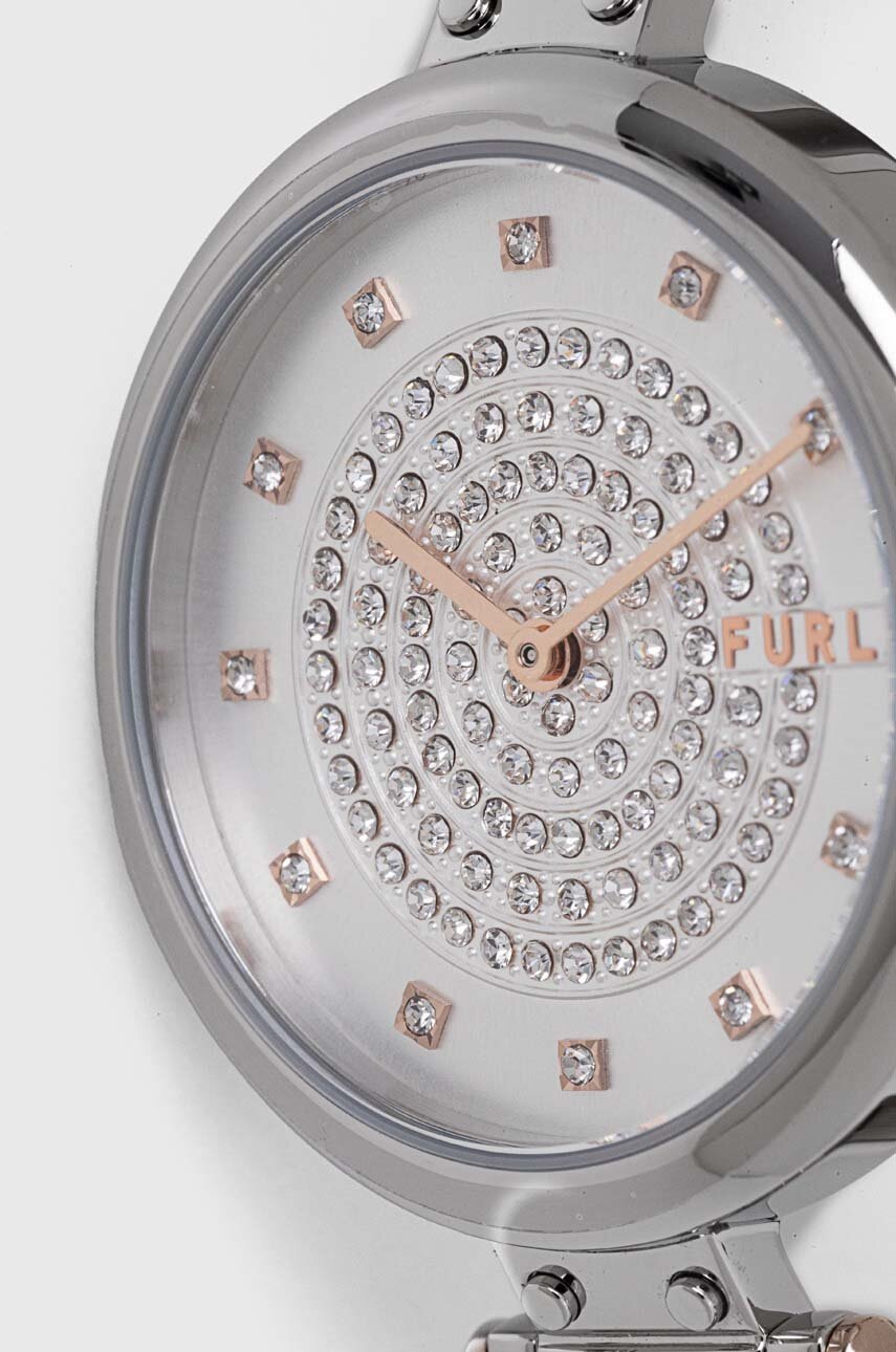 Ρολόι Furla χρώμα: ασημί φωτογραφία