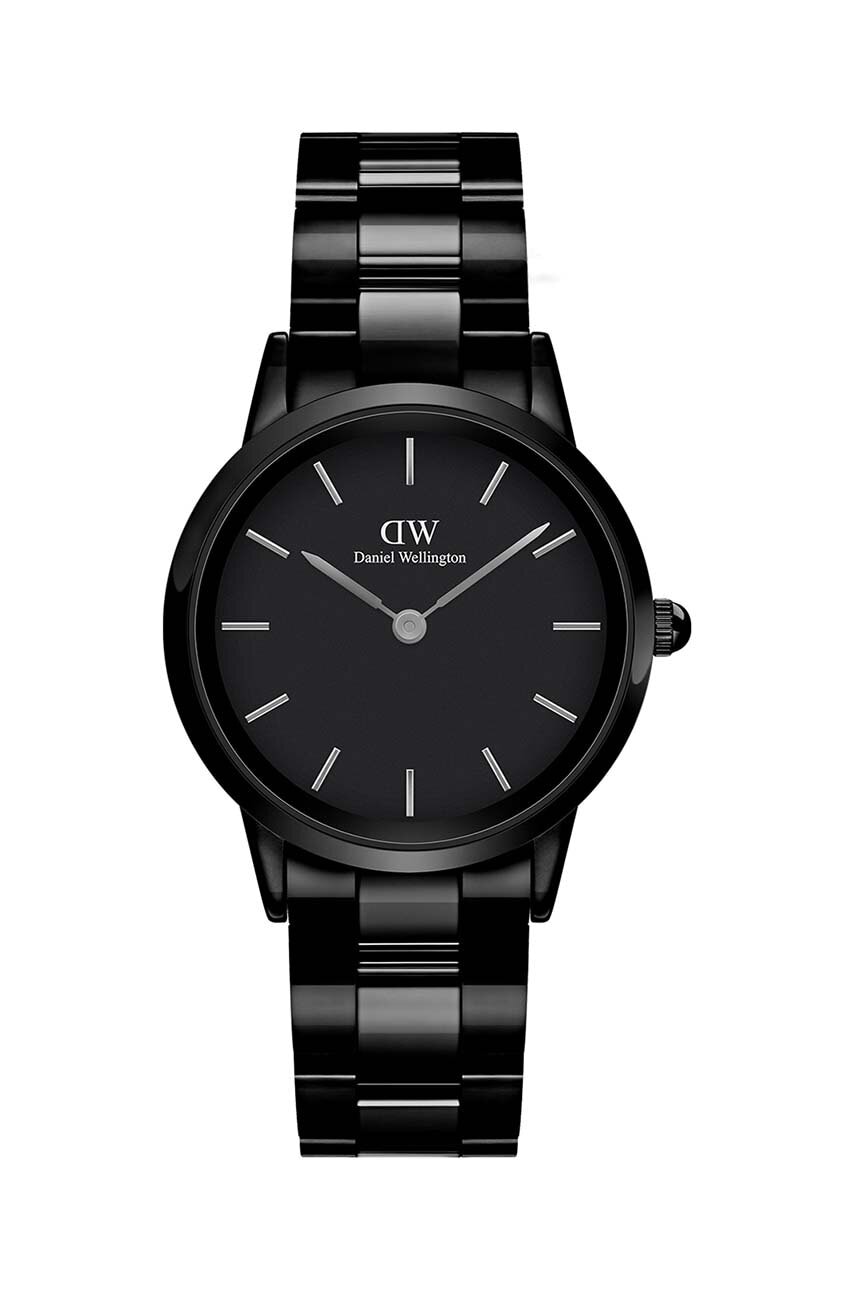Daniel Wellington ceas femei, culoarea negru Daniel Wellington ceas femei, culoarea negru