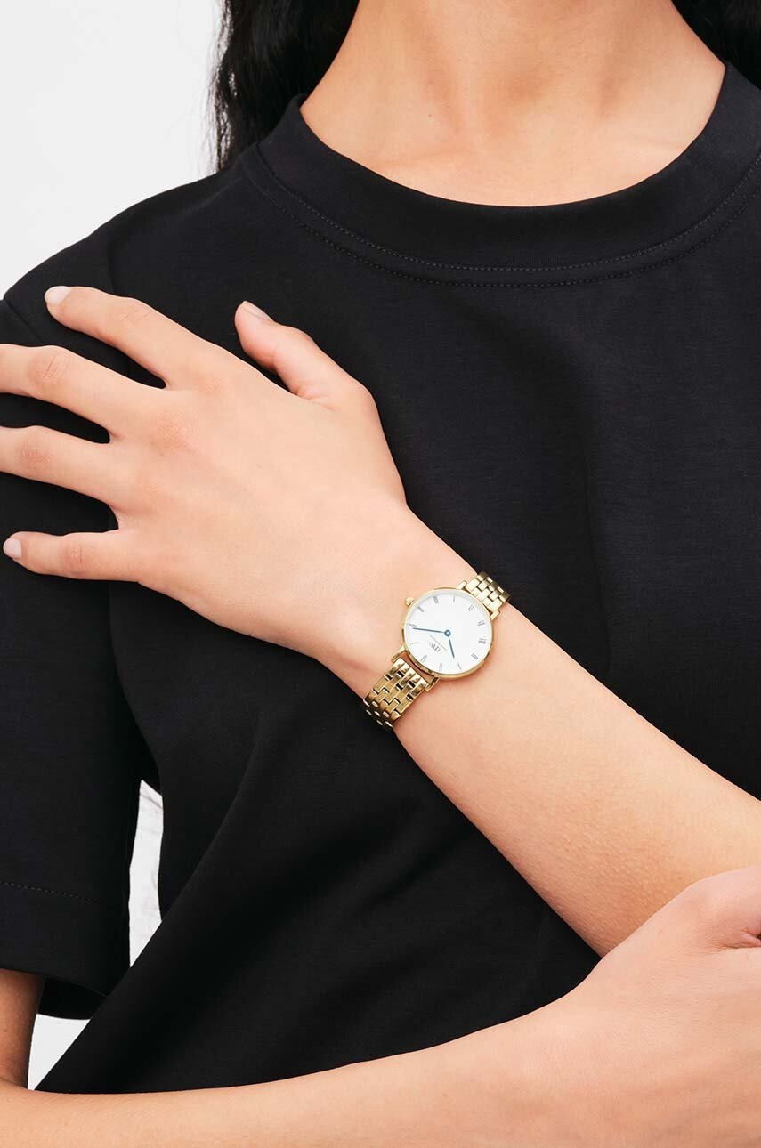 Ρολόι Daniel Wellington χρώμα: χρυσαφί φωτογραφία
