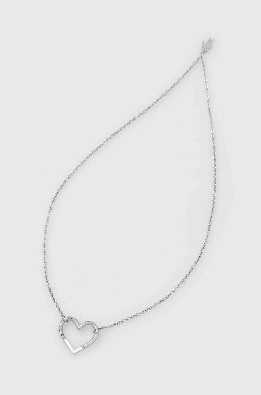 

Колие Lacoste 2040328, Сребърен