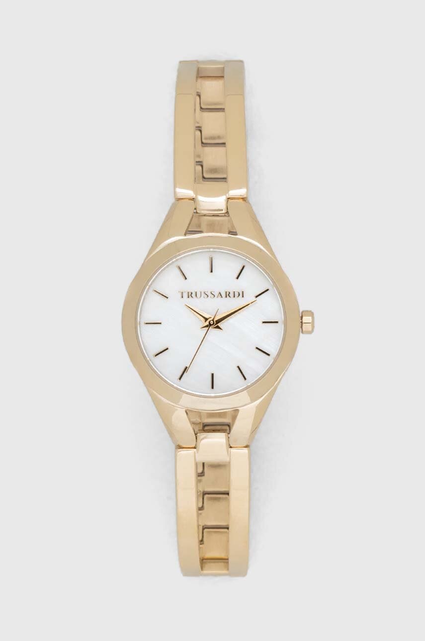 Trussardi ceas femei, culoarea auriu, R2453159501