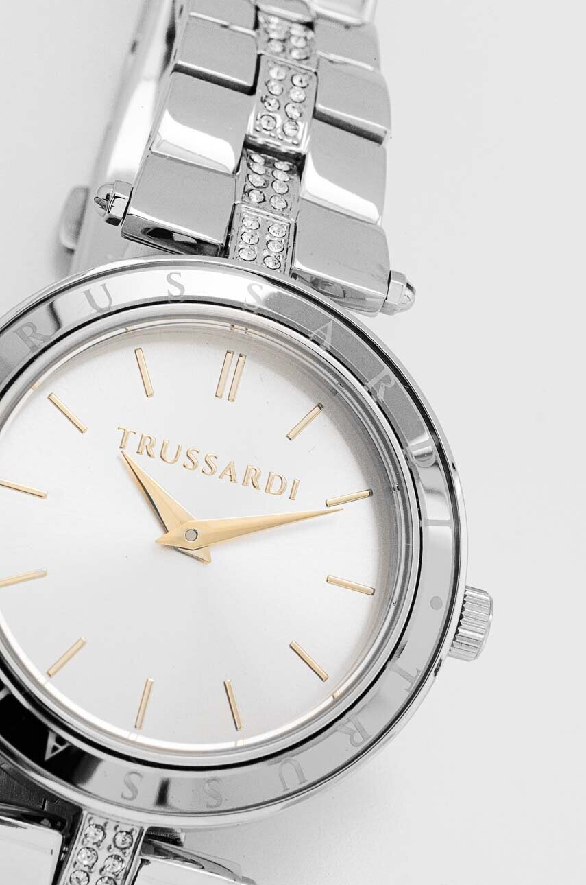 Trussardi ceas femei, culoarea argintiu, R2453145510