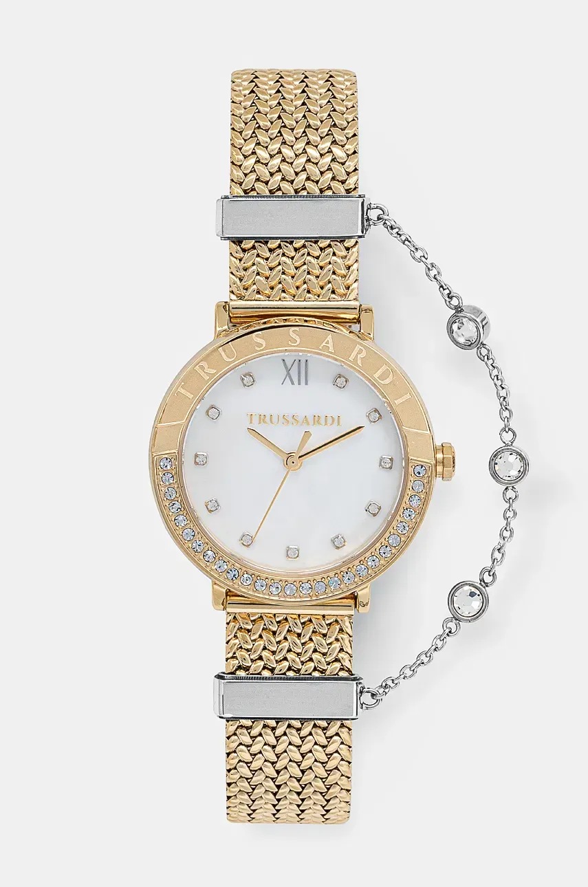 

Часовник Trussardi дамски в златисто R2453125508, Злато