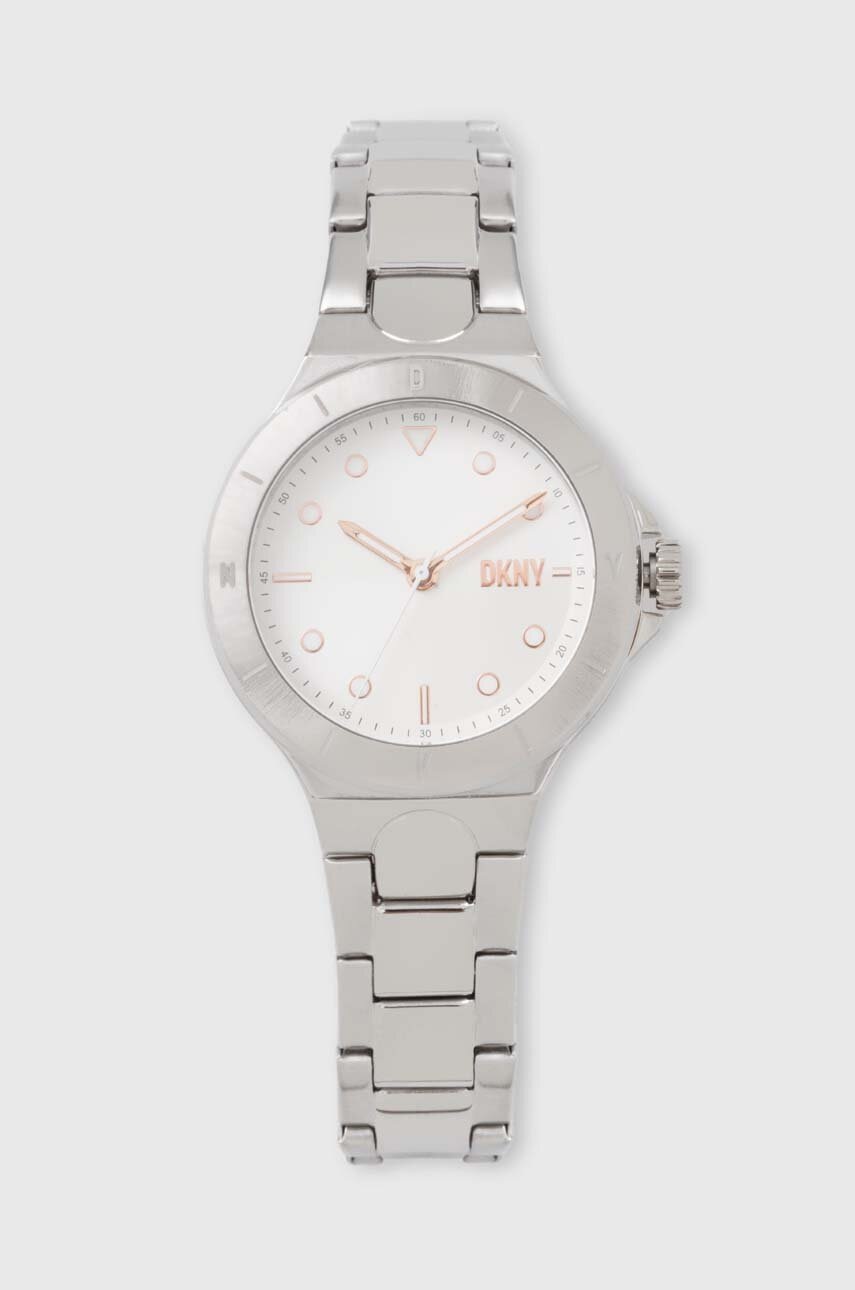 

Часовник Dkny дамски в сребристо NY6641, Сребърен