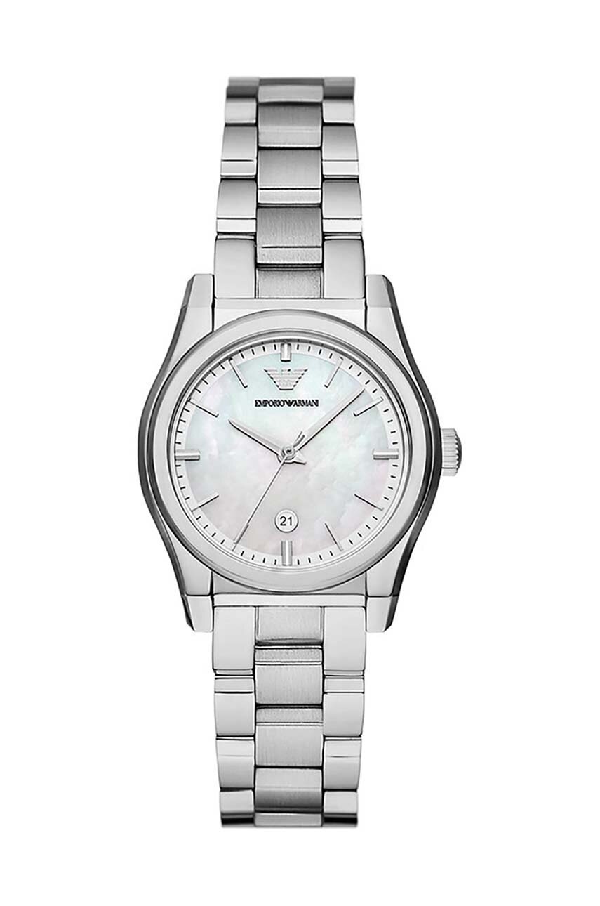 

Часовник Emporio Armani дамски в сребристо AR11557, Сребърен