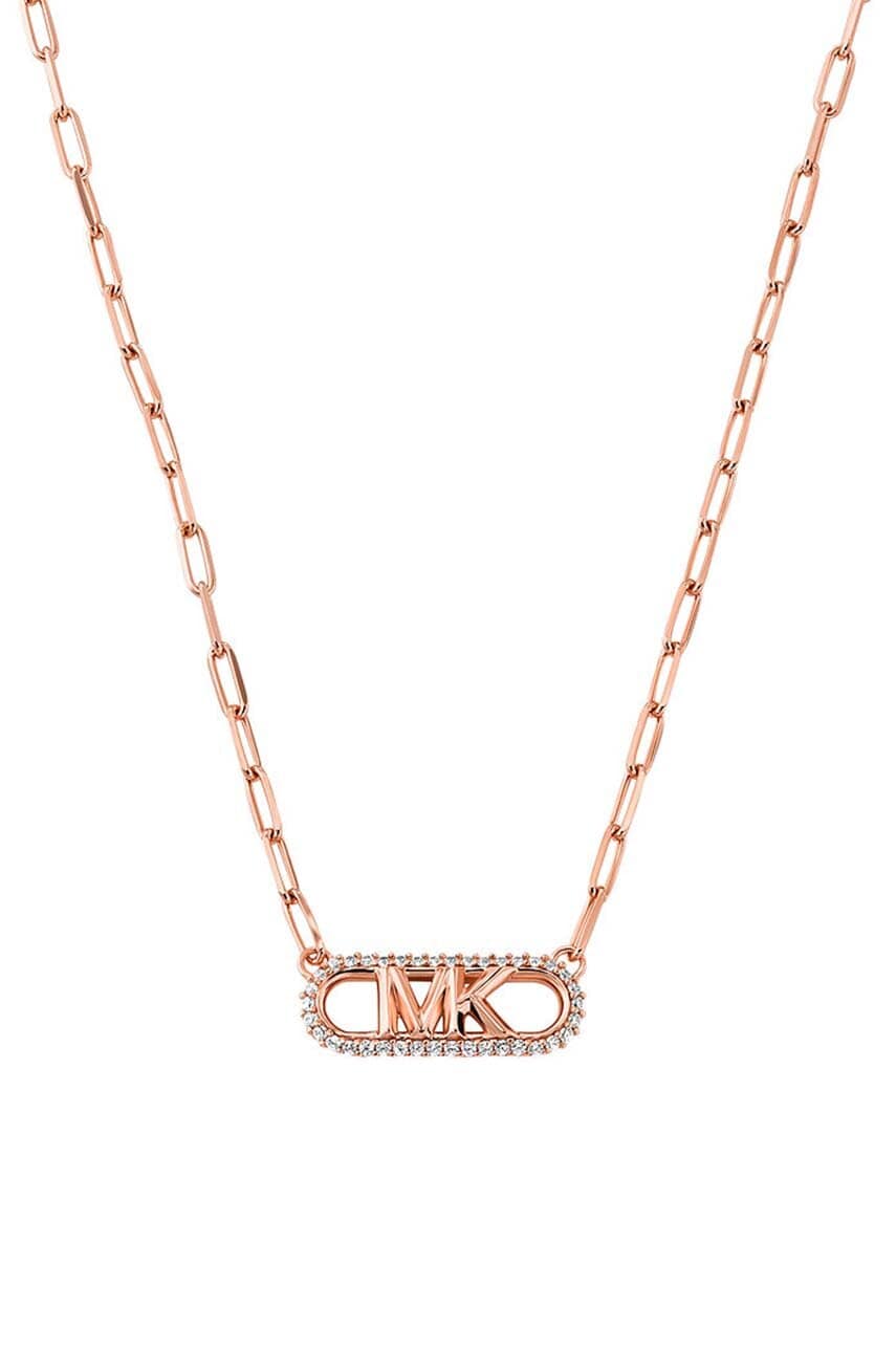 Michael Kors colier din argint placat cu aur MKC1655CZ791 Michael Kors colier din argint placat cu aur MKC1655CZ791
