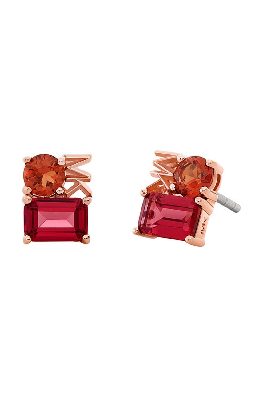 Michael Kors cercei din argint placat cu aur MKC1665NO791
