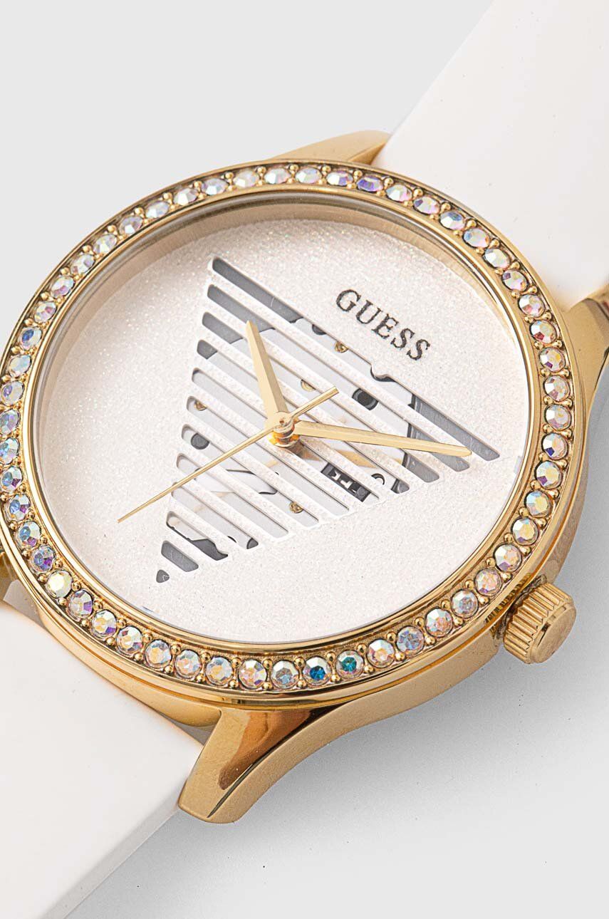 Ρολόι Guess χρώμα: άσπρο, GW0530L6