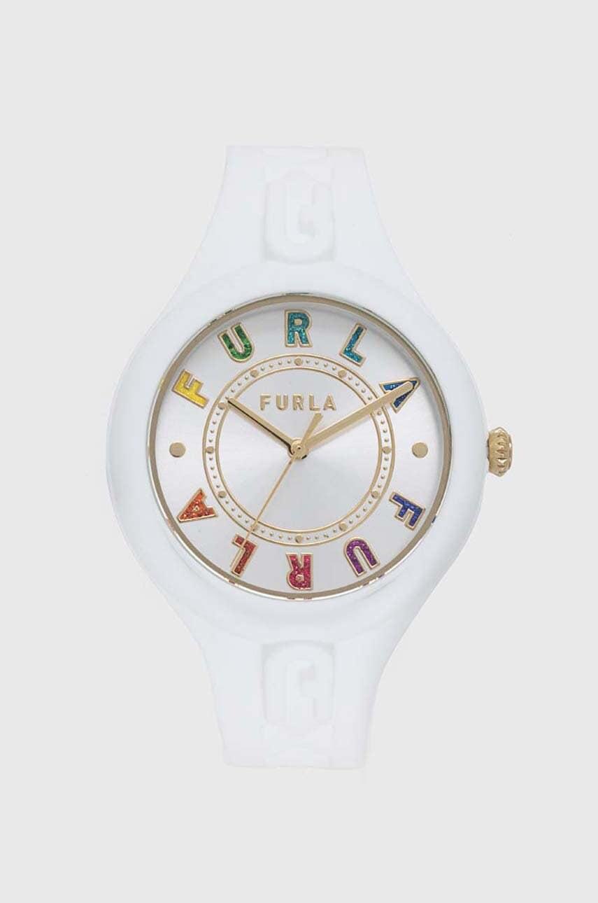Levně Hodinky Furla bílá barva, WW00056005L2