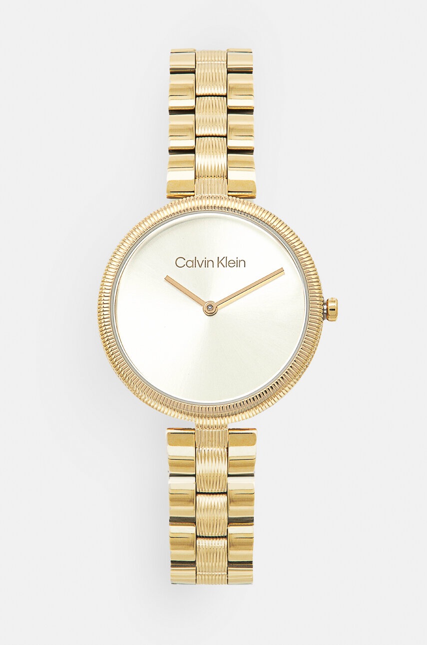 

Часовник Calvin Klein дамски в златисто 25100014, Злато