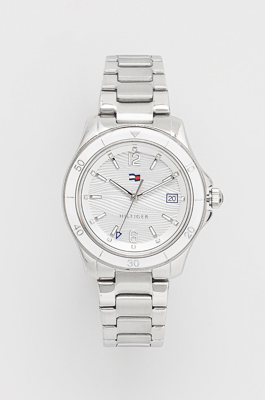 

Часовник Tommy Hilfiger дамски в сребристо 1782512, Сребърен