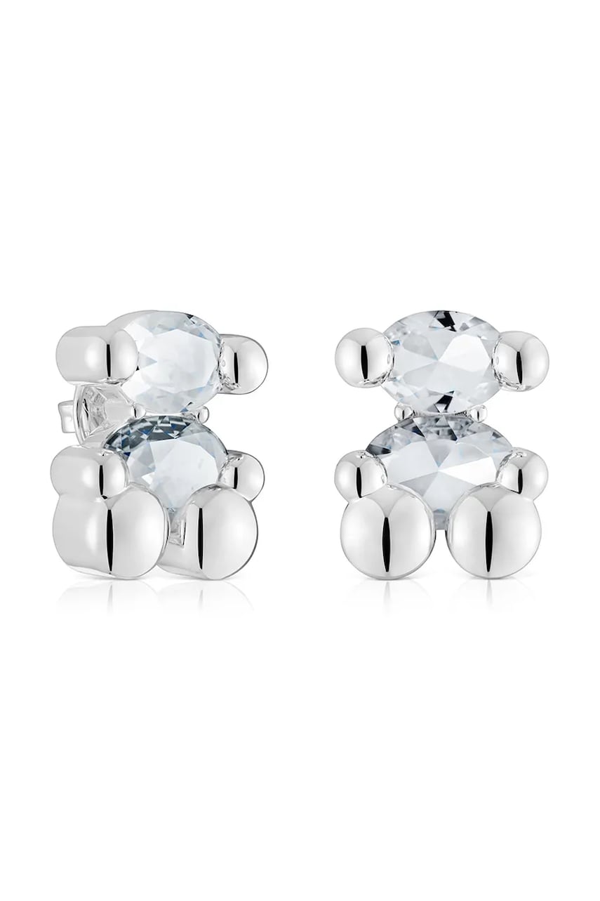 Tous cercei de argint Bold Bear Gem 1004226400