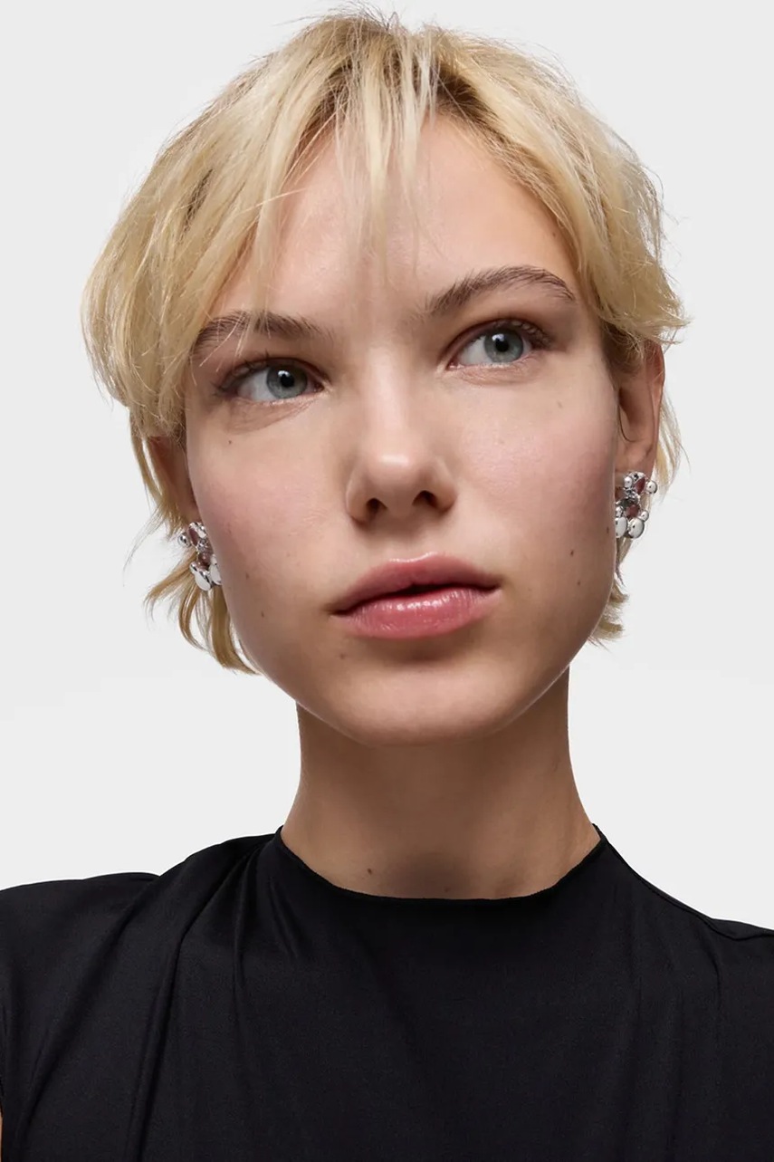 Ασημένια σκουλαρίκια Tous Bold Bear Gem 1004226400 φωτογραφία