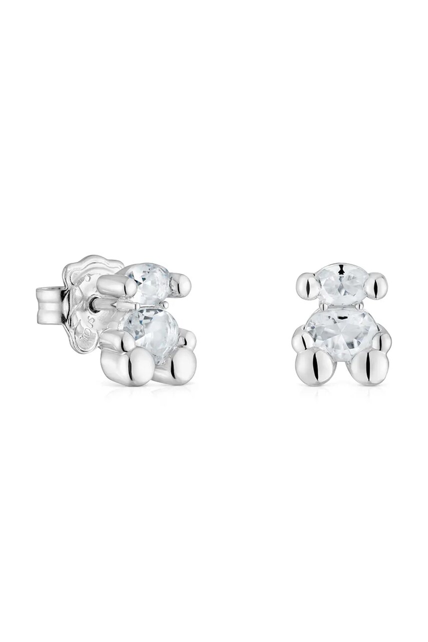 Levně Stříbrné náušnice Tous Bold Bear Gem 1004228300