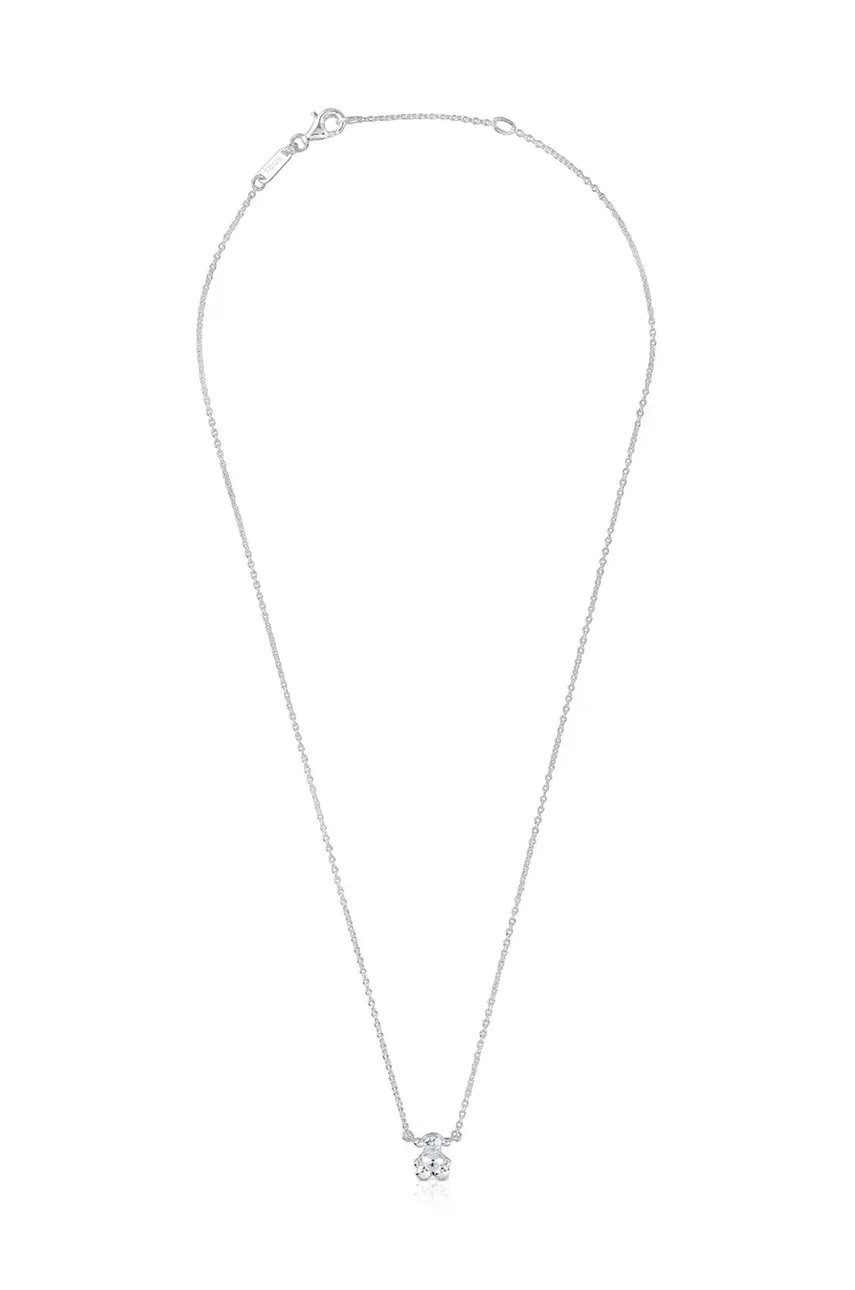 Серебряное колье Tous Bold Bear Gem 1004225400 Серебряное колье Tous Bold Bear Gem 1004225400