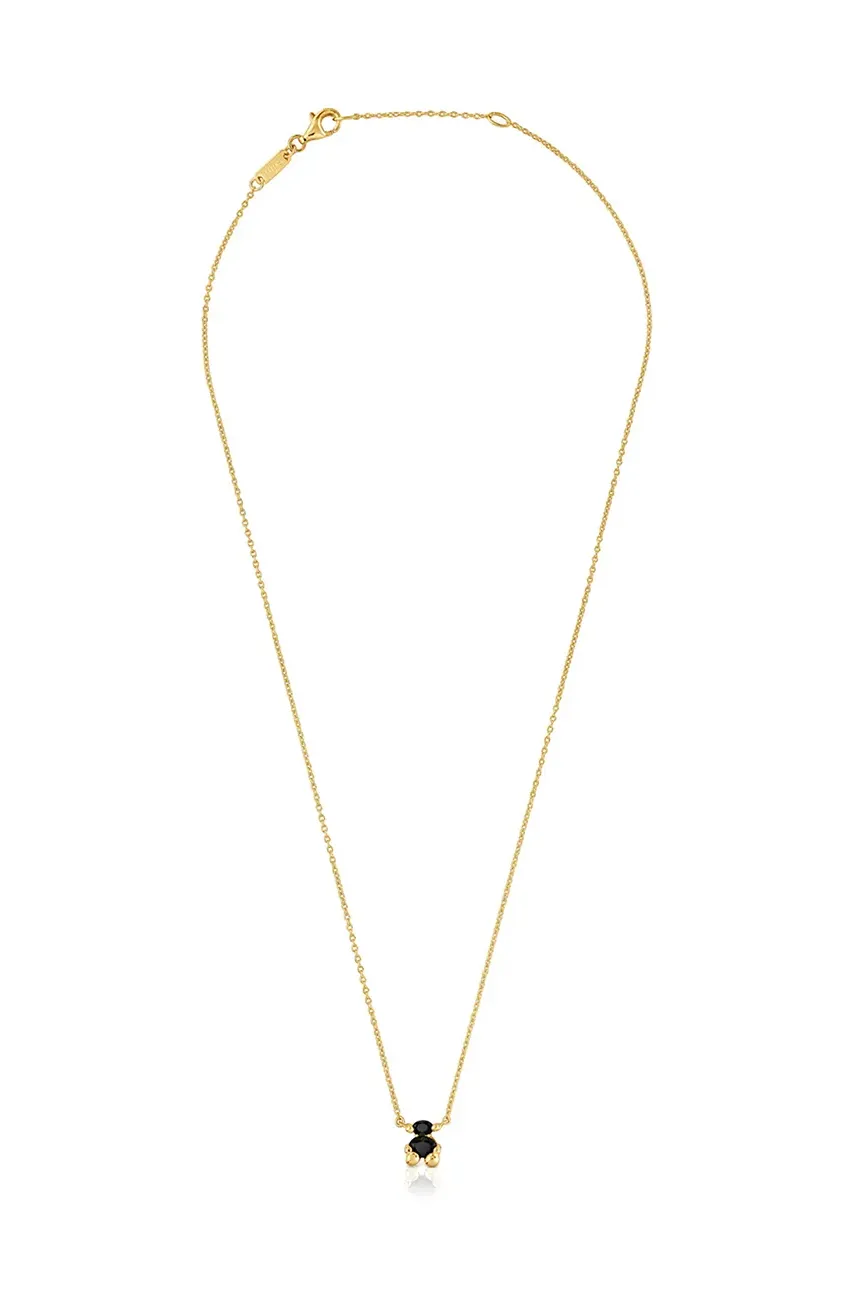 Серебряное колье с позолотой Tous Bold Bear Gem 1004225700 Серебряное колье с позолотой Tous Bold Bear Gem 1004225700