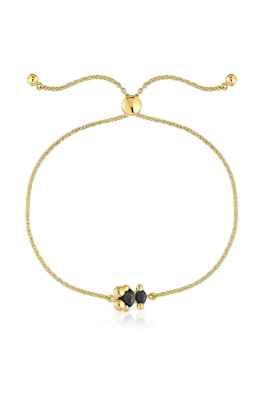 Βραχιόλι από επιχρυσωμένο ασήμι Tous Bold Bear Gem