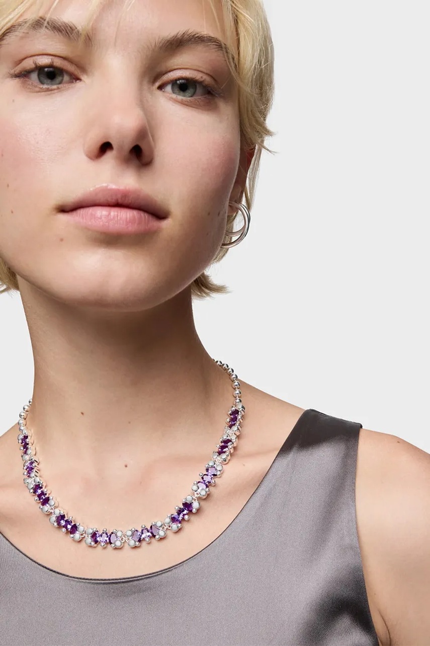 Stříbrný náhrdelník Tous Bold Bear Lab