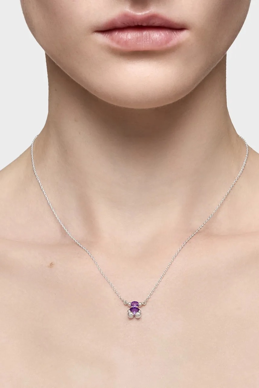 Ασημένιο κολιέ Tous Bold Bear Lab 1004254500 φωτογραφία