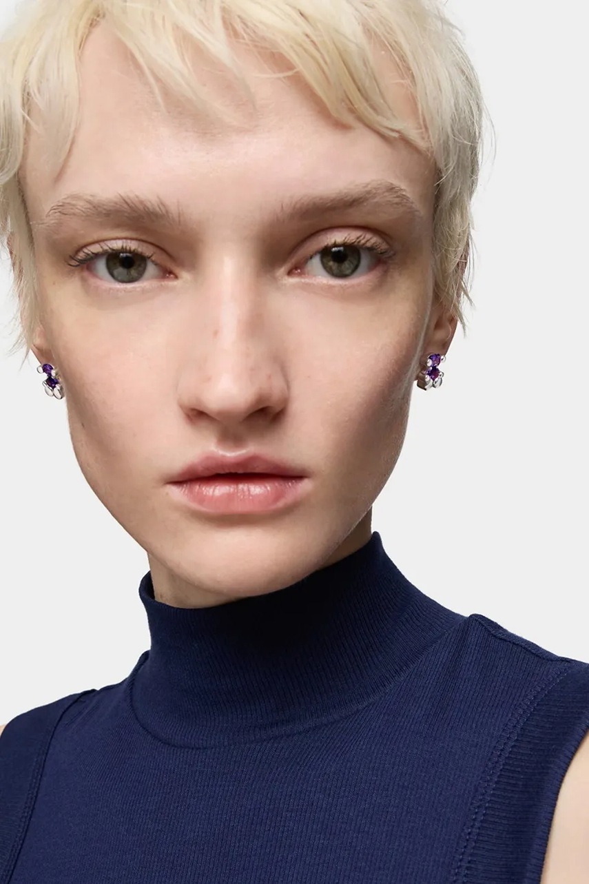 Ασημένια σκουλαρίκια Tous Bold Bear Lab 1004253100 φωτογραφία