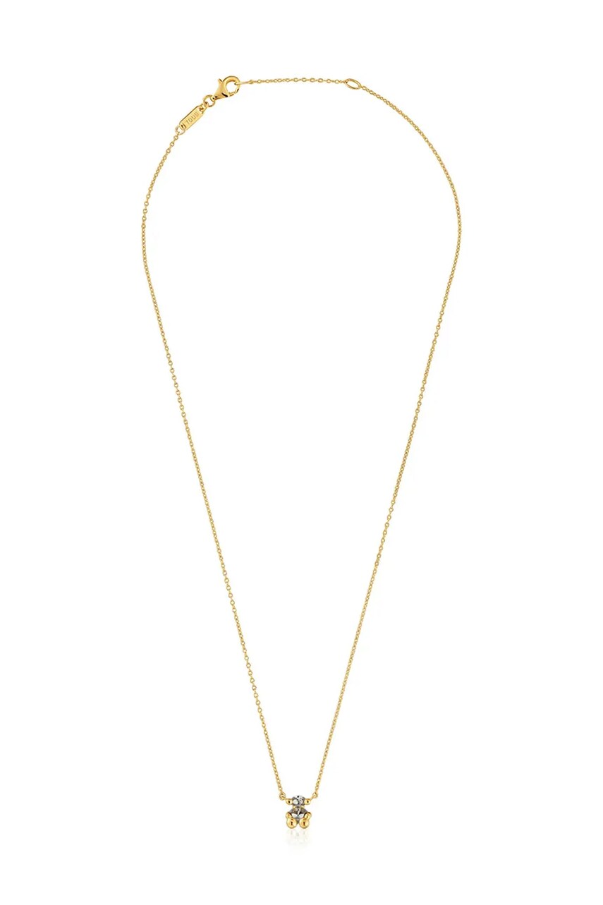 Серебряное колье с позолотой Tous Bold Bear Lab 1004254600 Серебряное колье с позолотой Tous Bold Bear Lab 1004254600