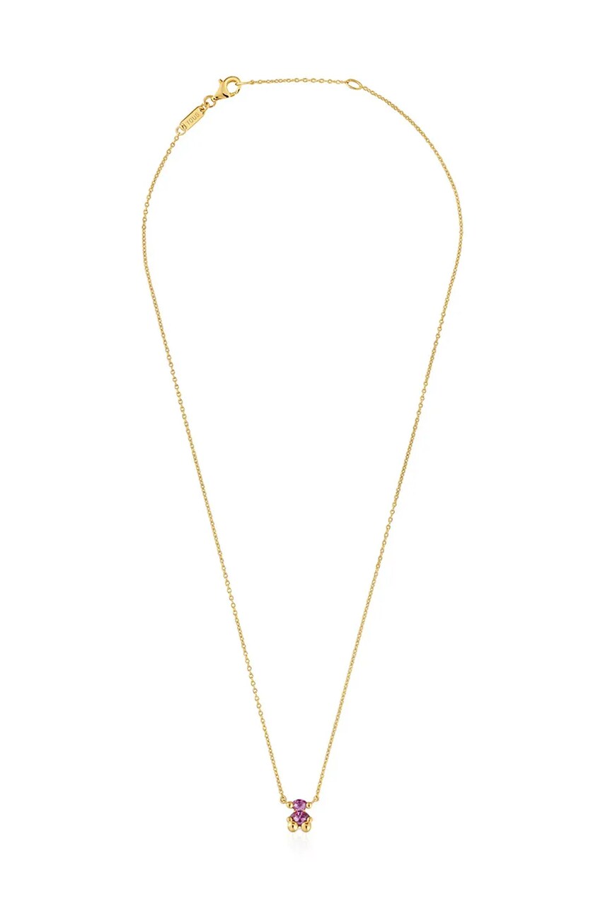 Серебряное колье с позолотой Tous Bold Bear Lab 1004254300 Серебряное колье с позолотой Tous Bold Bear Lab 1004254300