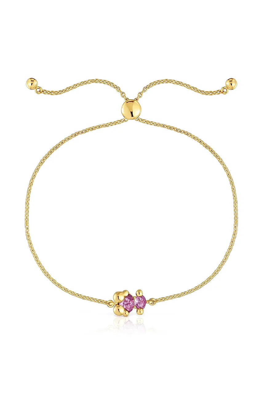 Βραχιόλι Tous από επιχρυσωμένο ασήμι Bold Bear Lab