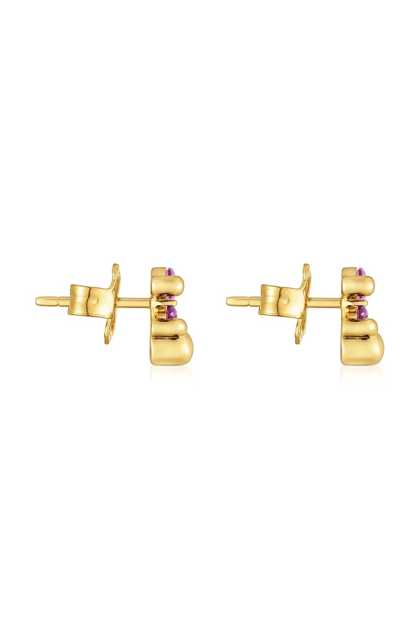 Серебряные серьги с позолотой Tous Bold Bear Lab 1004255300 Серебряные серьги с позолотой Tous Bold Bear Lab 1004255300