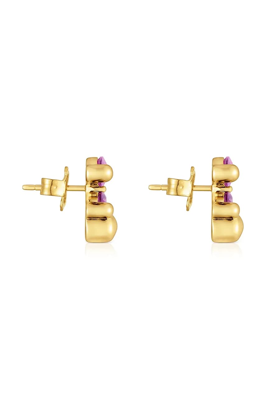 Серебряные серьги с позолотой Tous Bold Bear Lab 1004255100 Серебряные серьги с позолотой Tous Bold Bear Lab 1004255100