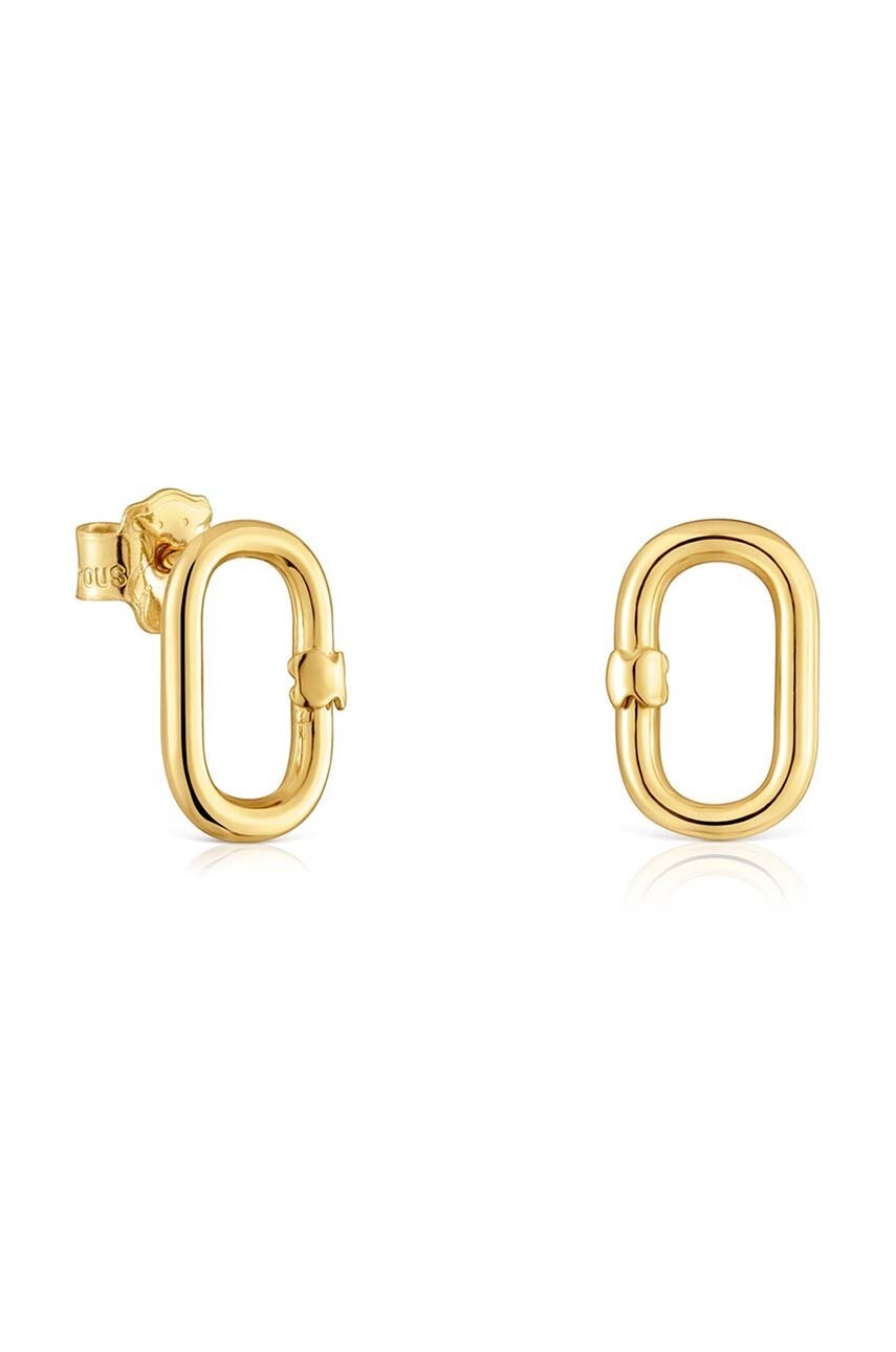 

Златни обици Tous Hold Oval 1004227000, Злато