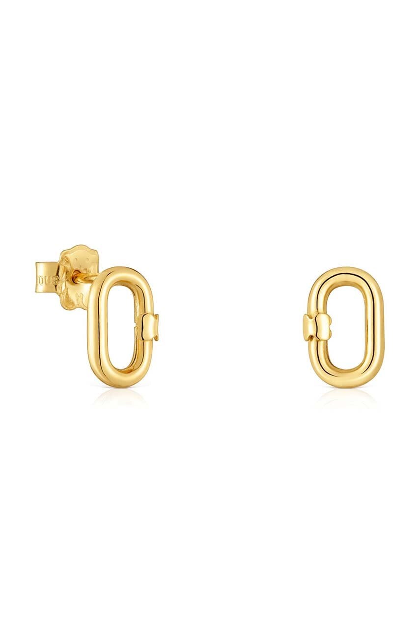 Tous cercei de aur Hold Oval 1004226900