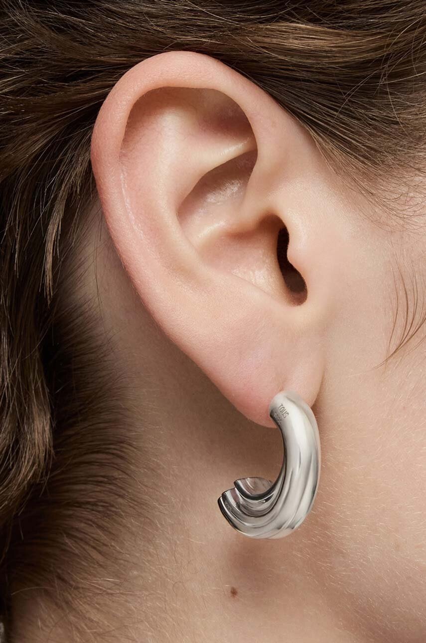 Ασημένια σκουλαρίκια Tous 1950 1004242900 φωτογραφία